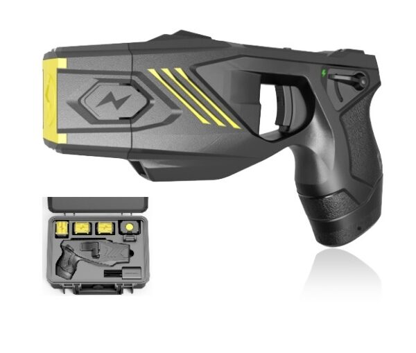 Paralizator strzelający Taser HUSHA TX100P 55.000 V zestaw PRO (Paralizator+2kabury+4kartridże+walizka)