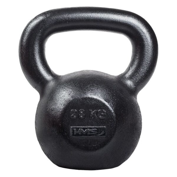 Hantla kettlebell żeliwna KZG 28 kg - HMS