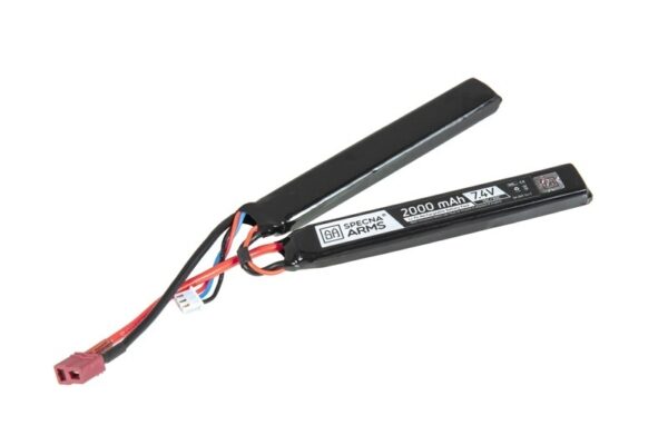 Akumulator LiPo 7,4V 2000mAh 15/30C - 2 modułowy - T-Connect (Deans) (SPE-06-024609)