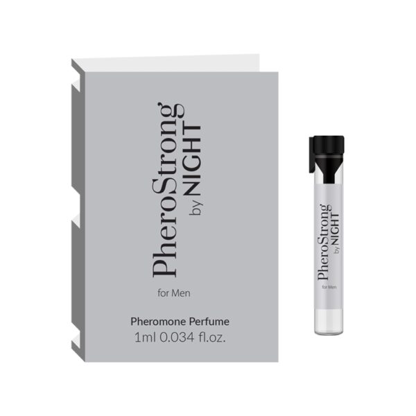 PheroStrong by Night for Men - perfumy z feromonami dla mężczyzn na podniecenie kobiet 1ml