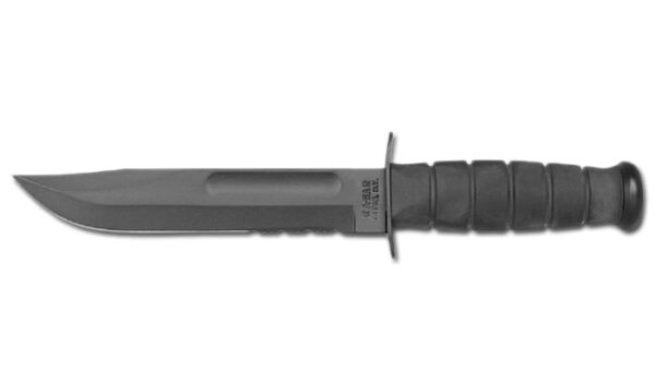 Nóż KA-BAR Black Serrated - GFN Sheath