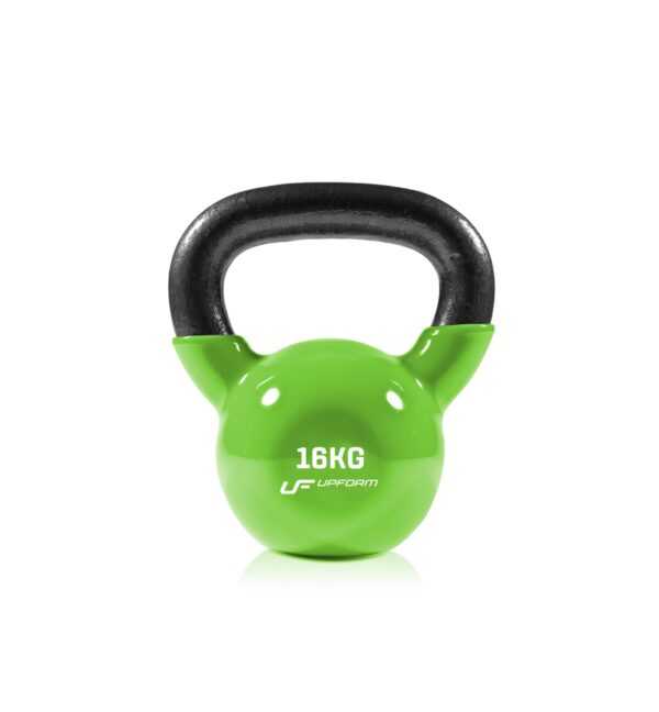 Hantla winylowa żeliwna Kettlebell 16 kg - UpForm