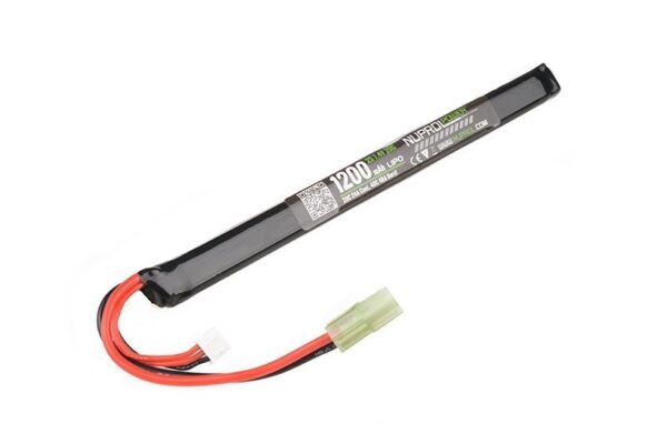 Akumulator Li-Po 7,4V 1200 mAh 20C Slim stick, Tamiya mały  (WEE-06-013165)