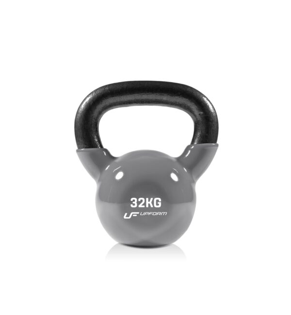 Hantla winylowa żeliwna Kettlebell 32 kg - UpForm