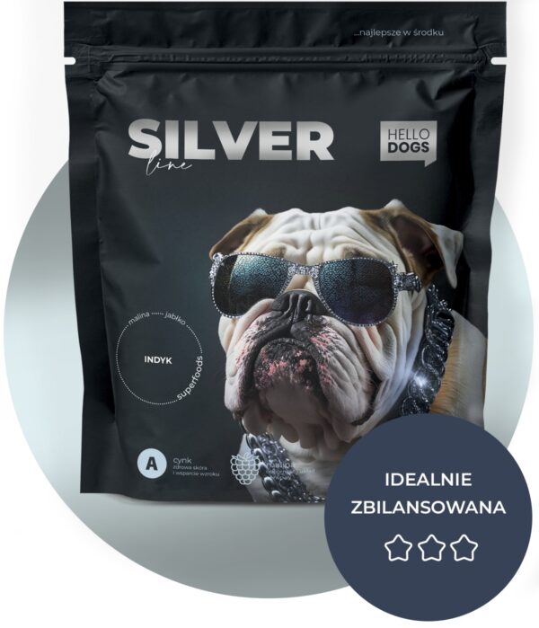 SILVER line - indyk 10 kg (2 kg x 5)