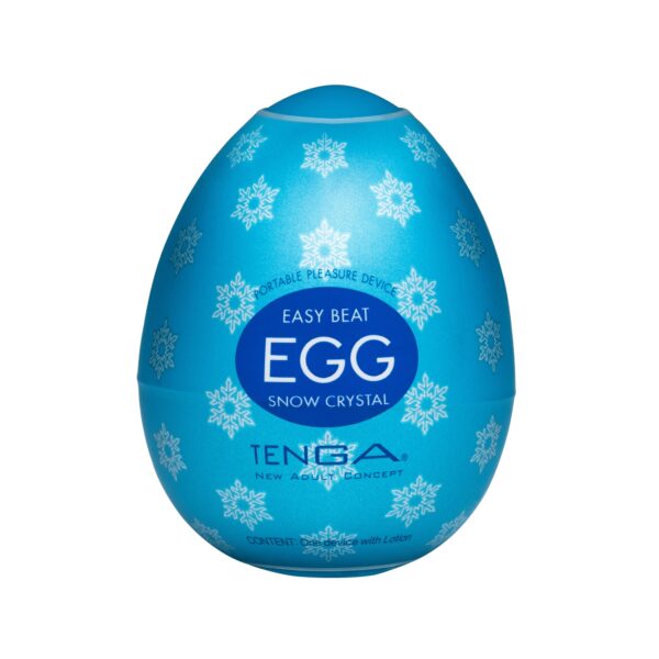 Tenga - Jednorazowy Masturbator W Kształcie Jajka Egg Snow Crystal