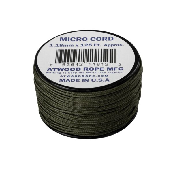 Linka Micro Cord ATWOOD (1.18mm/38m) oliwkowa (CD-MC1-NL-32)