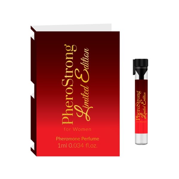 PheroStrong Limited Edition for Women - perfumy z feromonami dla kobiet na podniecenie mężczyzn 1ml