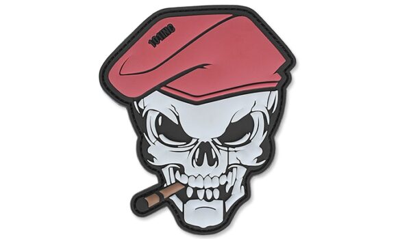 Naszywka 3D - Skull Cigar - 101 Inc.