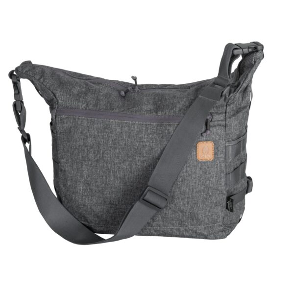 Sakwa HELIKON BUSHCRAFT SATCHEL, Nylon Polyester Blend, Neoprene, Melange Grey, One Size (TB-BST-NP-M3)