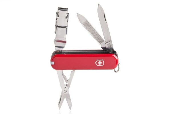 Scyzoryk Victorinox NailClip, 8 funkcji, dł.65mm, czerwony (0.6463)