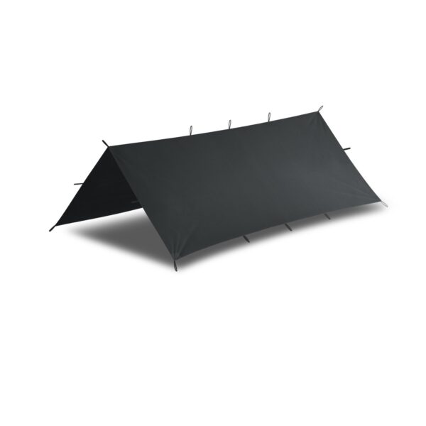 Tarp turystyczny płachta biwakowa 2m x 2,5m HELIKON Shadow Grey (PO-STS-PO-35)