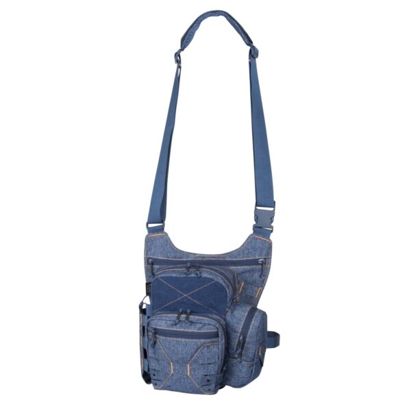 Torba HELIKON EDC SIDE BAG - Nylon Polyester Blend - Neoprene - Melange Blue - One Size (TB-PPK-NP-M2)