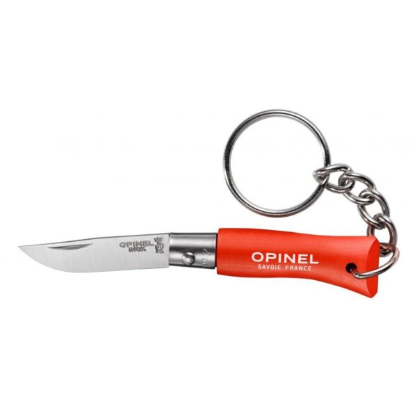 Nóż brelok Opinel Colorama 02 inox grab pomarańczowy (002272)