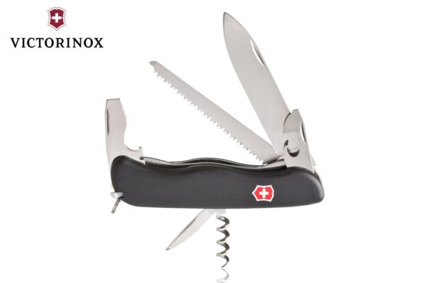 Scyzoryk Victorinox Forester, 12 funkcji, dł.111mm, czarny (0.8363.3)