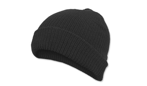 Czapka Mil-Tec Watch Cap - 100% Wełna - Czarny - 12140002