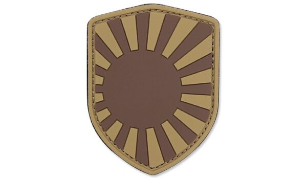 Naszywka 3D - Japanese War Shield - Brązowy - 101 Inc.