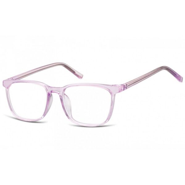 Okulary oprawki korekcyjne Nerdy zerówki transparentne Sunoptic CP124D