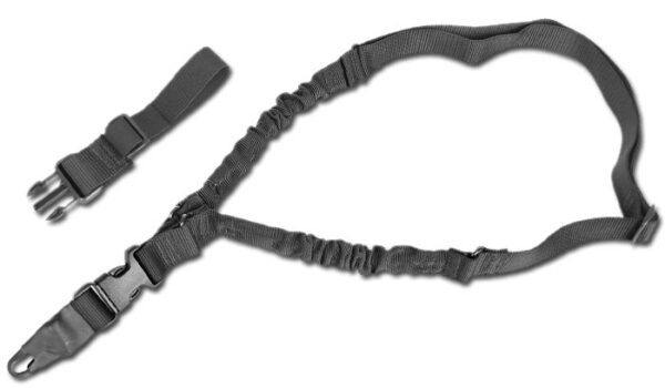 Zawieszenie do broni ADDER Double Bungee 1-Point - Czarny - US1022-002 - Condor