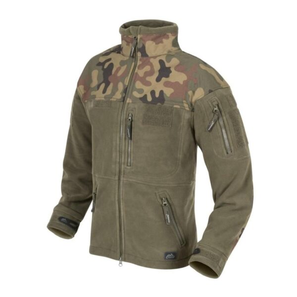 Polar Helikon INFANTRY - Fleece - Olive Green/PL Woodland (BL-INF-HF-18)