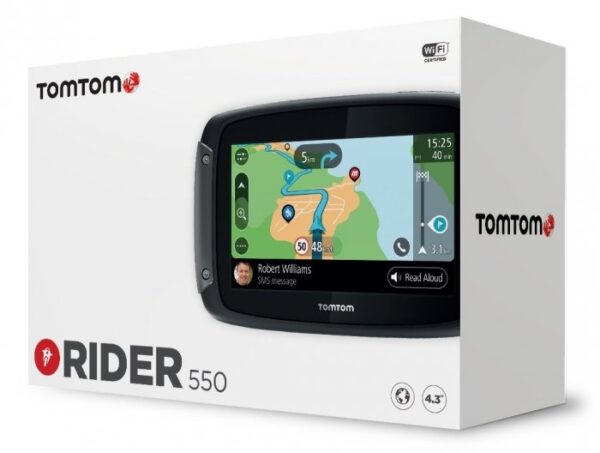 Nawigacja motocyklowa TomTom Rider 550 Premium Pack