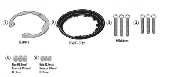 GIVI MOCOWANIE TANKLOCK  CFMOTO 650 / 700 / 800