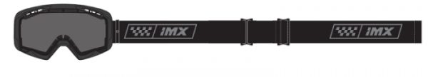 IMX GOGLE ENDURANCE RACE BLACK MATT/GREY SZYBA DAR