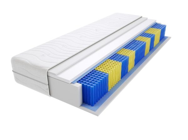 Materac kieszeniowy Floryda Multipocket 155x220 cm Średnio twardy Pianka HR jednostronny