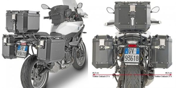 GIVI PLO5137CAM STELAŻ KUFRÓW BOCZNYCH ONE-FIT CAM BMW F 900 XR