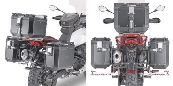 GIVI STELAŻ KUFRÓW ONE-FIT CAM  MOTO GUZZI V85 TT