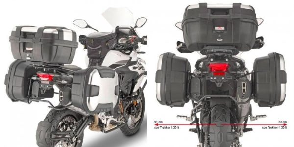 GIVI PL8711 STELAŻ KUFRÓW BOCZNYCH MONOKEY BENELLI TRK502