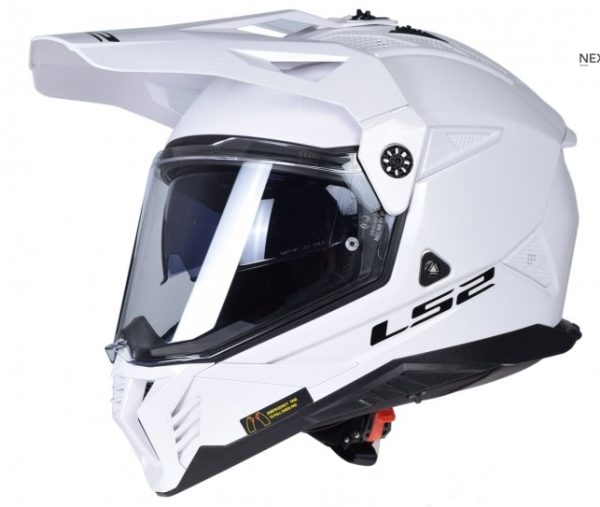 LS2 KASK ADVENTURE MX702 PIONEER II WHITE -06