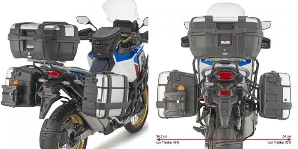 GIVI PLO1178MK STELAŻ KUFRÓW BOCZNYCH ONE-FIT MONOKEY HONDA CRF1100L