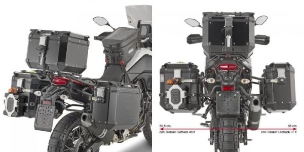 GIVI PLO2145CAM STELAŻ KUFRÓW BOCZNYCH ONE-FIT CAM YAMAHA TENERE