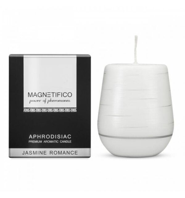 Świeca MAGNETIFICO Candle Jasmine Romance | 100% ORYGINAŁ| DYSKRETNA PRZESYŁKA