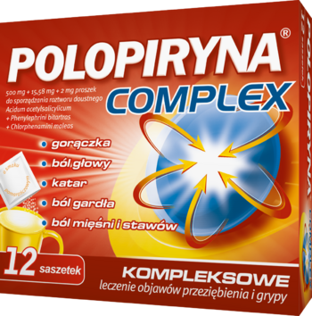 POLOPIRYNA COMPLEX – kompleksowy lek na przeziębienie i grypę
