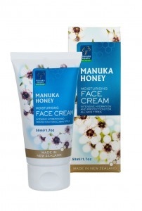 Intensywnie Nawilżający Krem do Twarzy z Miodem Manuka MGO  250+ (50ml)