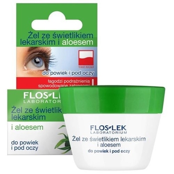 FLOSLEK Żel do powiek i pod oczy ze świetlikiem i aloesem 10g