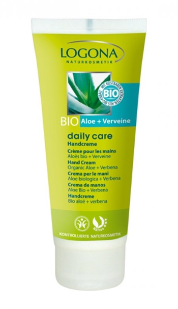 Logona Daily Care Krem do rąk z bio-aloesem i werbeną
