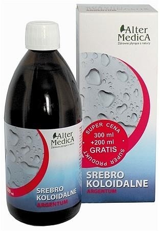 Srebro koloidalne - Altermedica - 500ml - Do pielęgnacji skóry