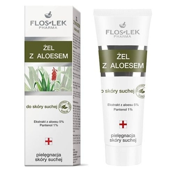 FLOSLEK Żel aloesowy do skóry suchej 50ml