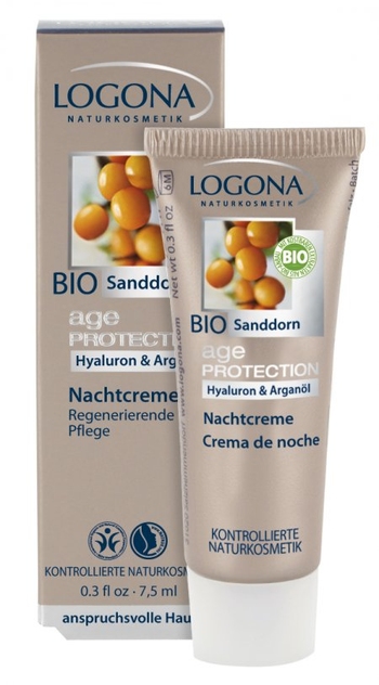 Logona age PROTECTION Krem przeciwzmarszczkowy na noc - próbka