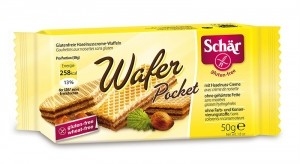 Wafer Pocket - wafelki orzechowe 50g