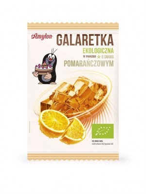 Galaretka o smaku pomarańczowym Bio 40g