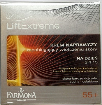 Krem naprawczy zapobiegający wiotczeniu skóry 55+ Farmona LiftExtreme 