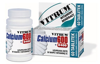 VITRUM Calcium 600 + D400 x 60 tabl.