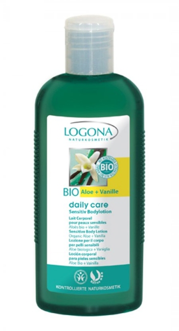 Logona Daily Care Sensitiv Lotion do ciała z bio-aloesem i  wanilią