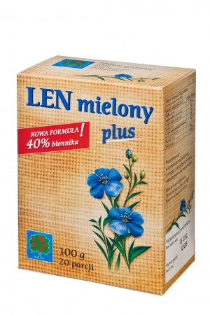 Len mielony PLUS 100g