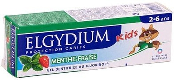 ELGYDIUM Kids Pasta Miętowo-truskawkowa 50ml