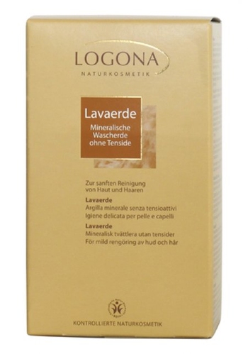 Logona Lavaerde  Glinka brązowa w proszku 1kg